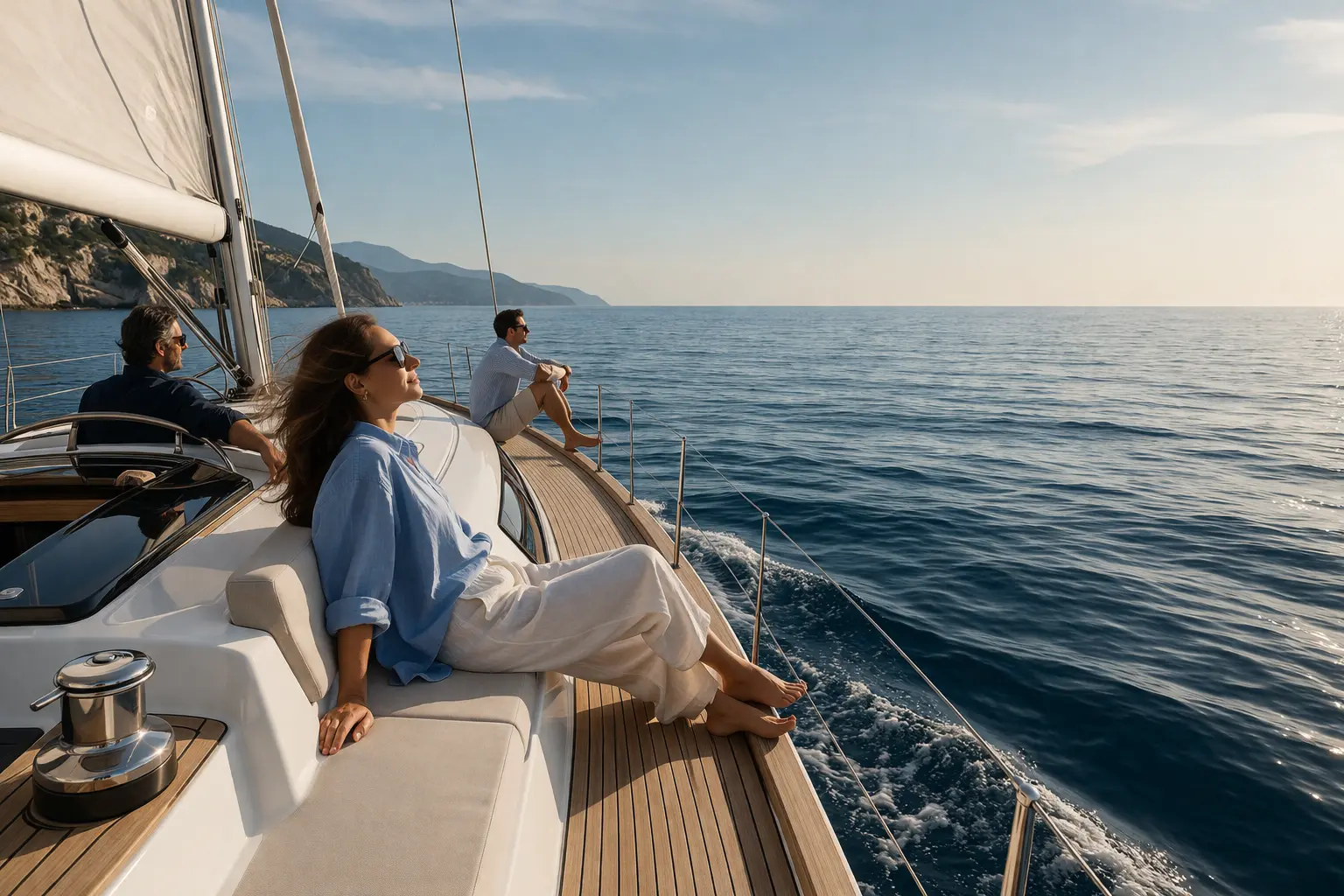 חופשת פסח על יאכטה — ים ושקט